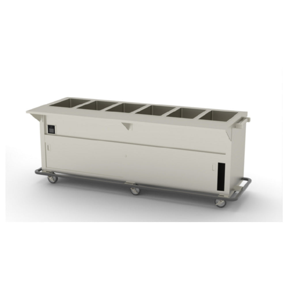 Duke EPW-6-CBPG Thurmaduke™ Ganged Waterless Well Steamtable Portable 88"W X 35-1/2"D X 36"H