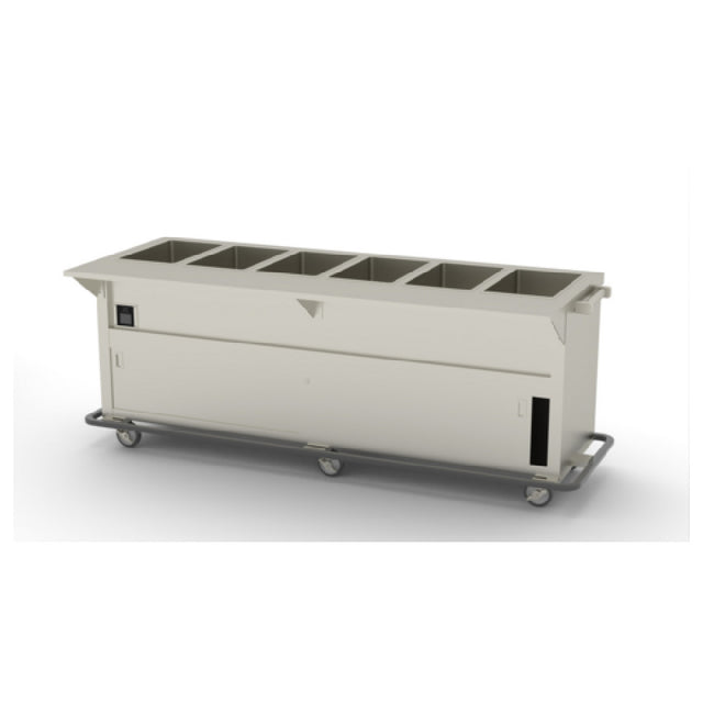 Duke EPW-6-CBPG Thurmaduke™ Ganged Waterless Well Steamtable Portable 88"W X 35-1/2"D X 36"H