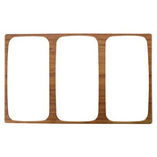 Hubert 17936 - Cold Tile, For 1/3-size Contemporary Pans, 3-compartment