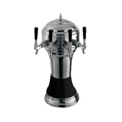 Perlick 4056BK4BPC Roma Draft Beer Tower Countertop 8-1/8" Diameter X 20-1/2"H