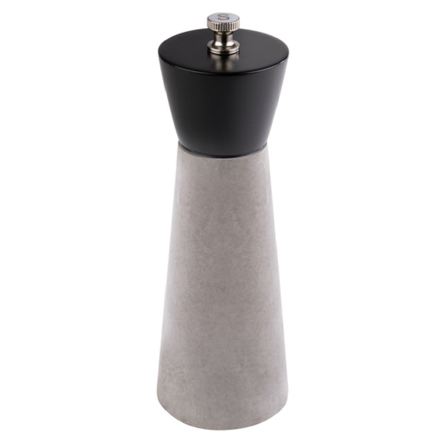 Libbey APS 40539 Salt Mill 2-3/8" Dia. X 7-1/8"H Stainless Steel Mill