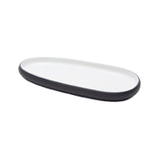 GET 21380-TOH/BK - Cheforward Hatch Platter, 11.6"L X 5.6"W X 1"H, Oblong