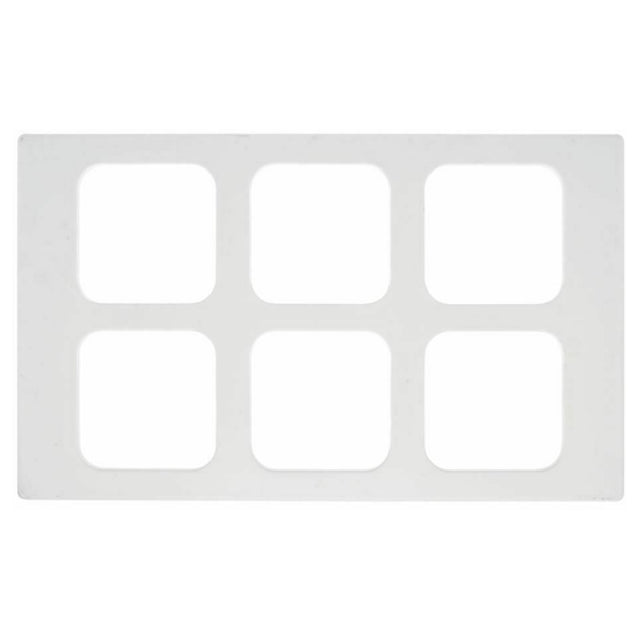 Hubert 72941 - Cold Tile, For 1/6-size Contemporary & Curveware Pans, 6-compartment