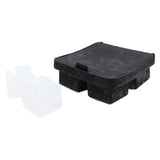 TableCraft Products BSCT2 - Cash & Carry Ice Cube Tray, Makes (4) 1-3/4" Cubes, Dishwasher Safe