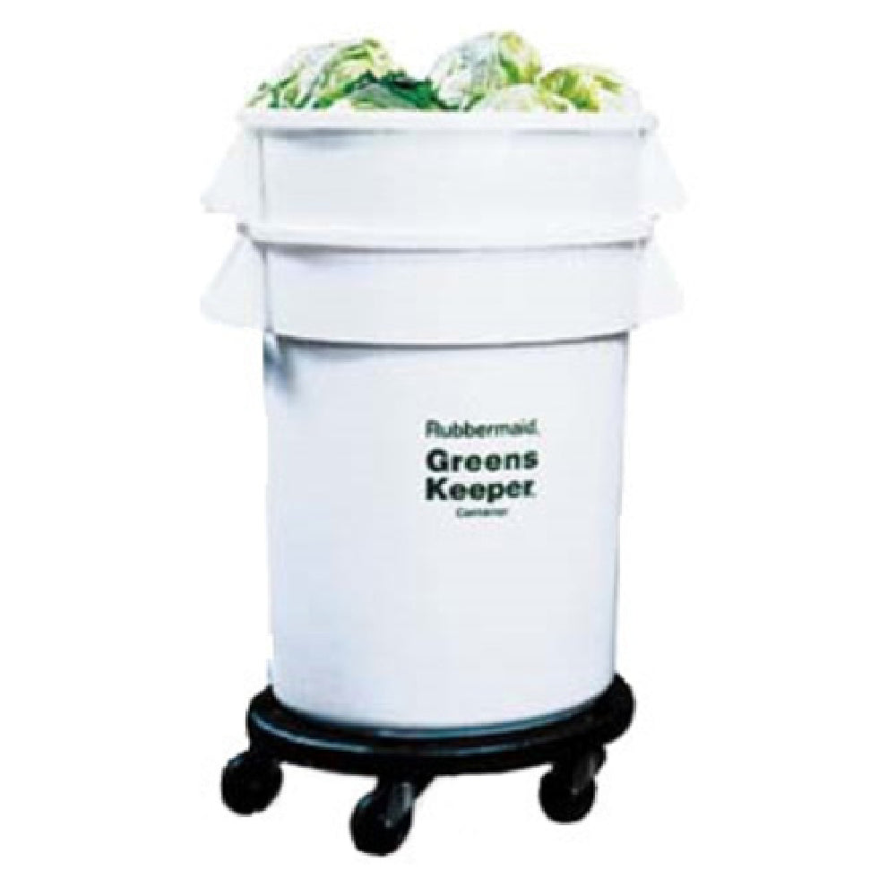 Rubbermaid FG263600WHT BRUTE® GreensKeeper® Container With Lid 32 Gallon