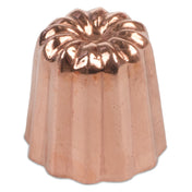 JB Prince M480 45 - Matfer Mold, 1-1/2" X 1-1/2", Cannele