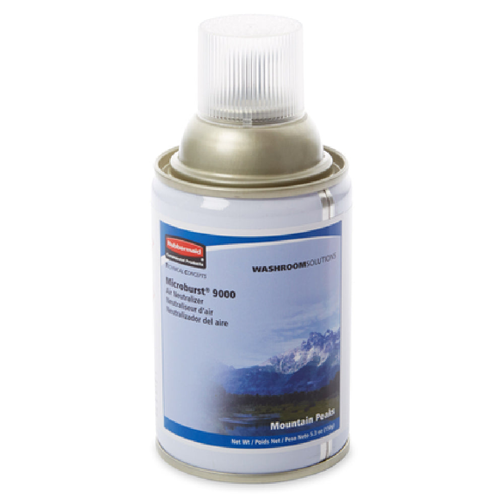 Rubbermaid FG4012461 TC Microburst® 9000 Aerosol Air Neutralizer Refill 5.25 Oz.
