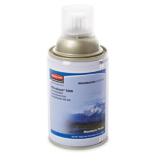 Rubbermaid FG4012461 TC Microburst® 9000 Aerosol Air Neutralizer Refill 5.25 Oz.
