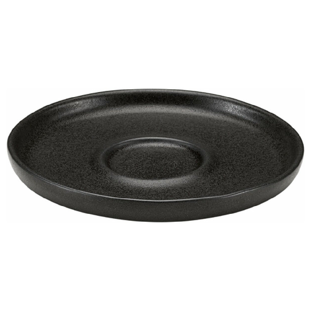 BauscherHepp P016900-000309 Espresso Saucer Black Dinnerware
