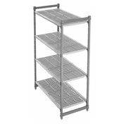 Cambro CBU213072V4580 Camshelving® Basics Plus Starter Unit 21"W X 30"L X 72"H