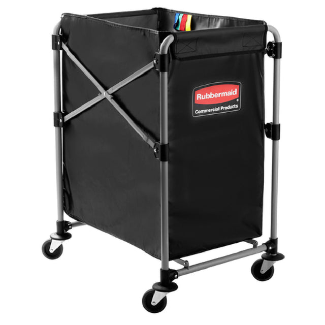 Rubbermaid 1881749 Executive Collapsible Basket X-Cart 4 Bushel Capacity (up To 220 Lb. Capacity)