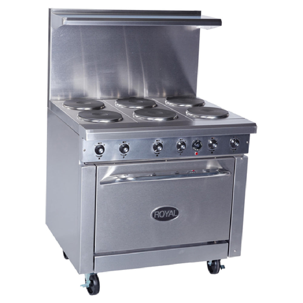 Royal Range Of California RRE-6-C_208/60/3 (QUICK SHIP) Restaurant Range Electric