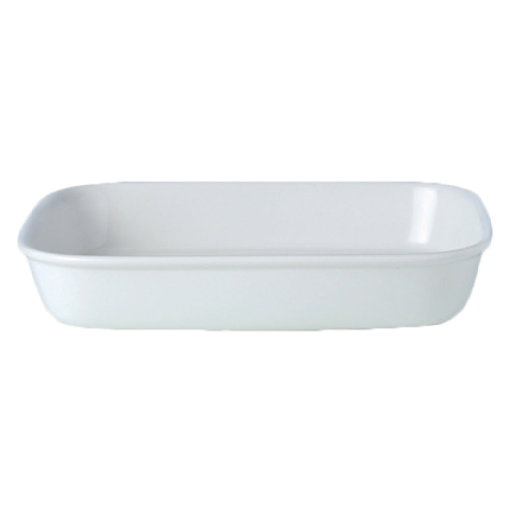 Steelite 11010342 Oblong Roaster 2.25 Qt. 12.0" X 10.0" X 2.0"