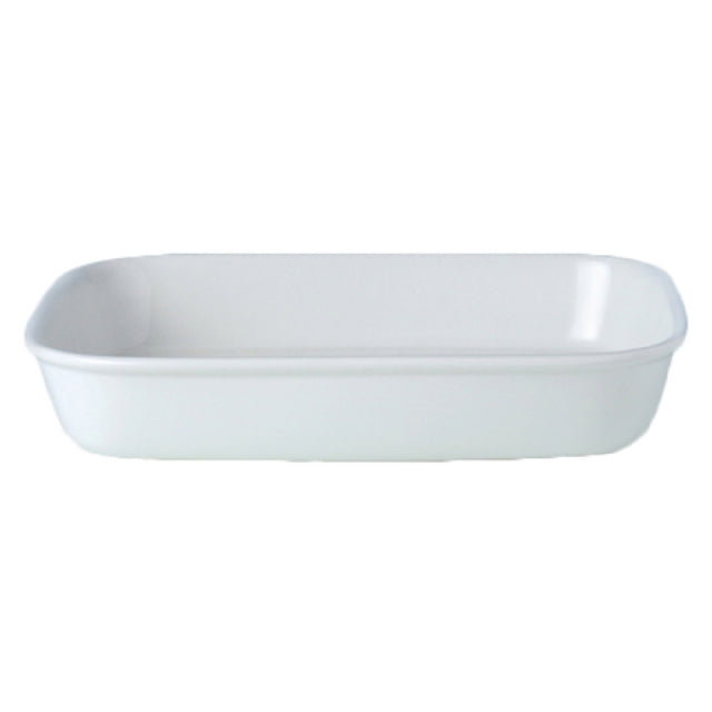 Steelite 11010342 Oblong Roaster 2.25 Qt. 12.0" X 10.0" X 2.0"