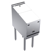 Krowne KR24-12RD-LC Royal Series Underbar Liquor Bottle Display Unit With Removable Locking Cover