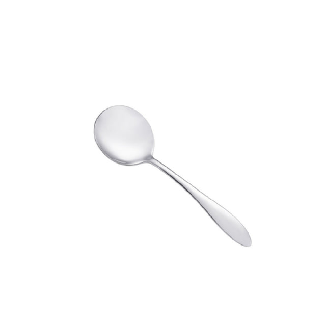 CAC China 3118-04 Shannon CPK Bouillon Spoon 6 1/8" Heavy Duty