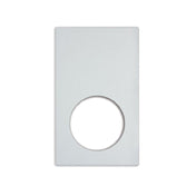 Vollrath 8240620 Miramar™ Template For (1) Medium Round Decorative Pan White Stone Color