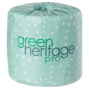 JMC Janitorial RES115 - Green Heritage Pro, Single Roll Bath Tissue 1 PLY 96/1000CT 4.0" X 3.1"