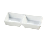 Yanco ML-728 Main Land Divided Tray 10 Oz. Each Compartment 10"L X 4"W X 1-5/8"H