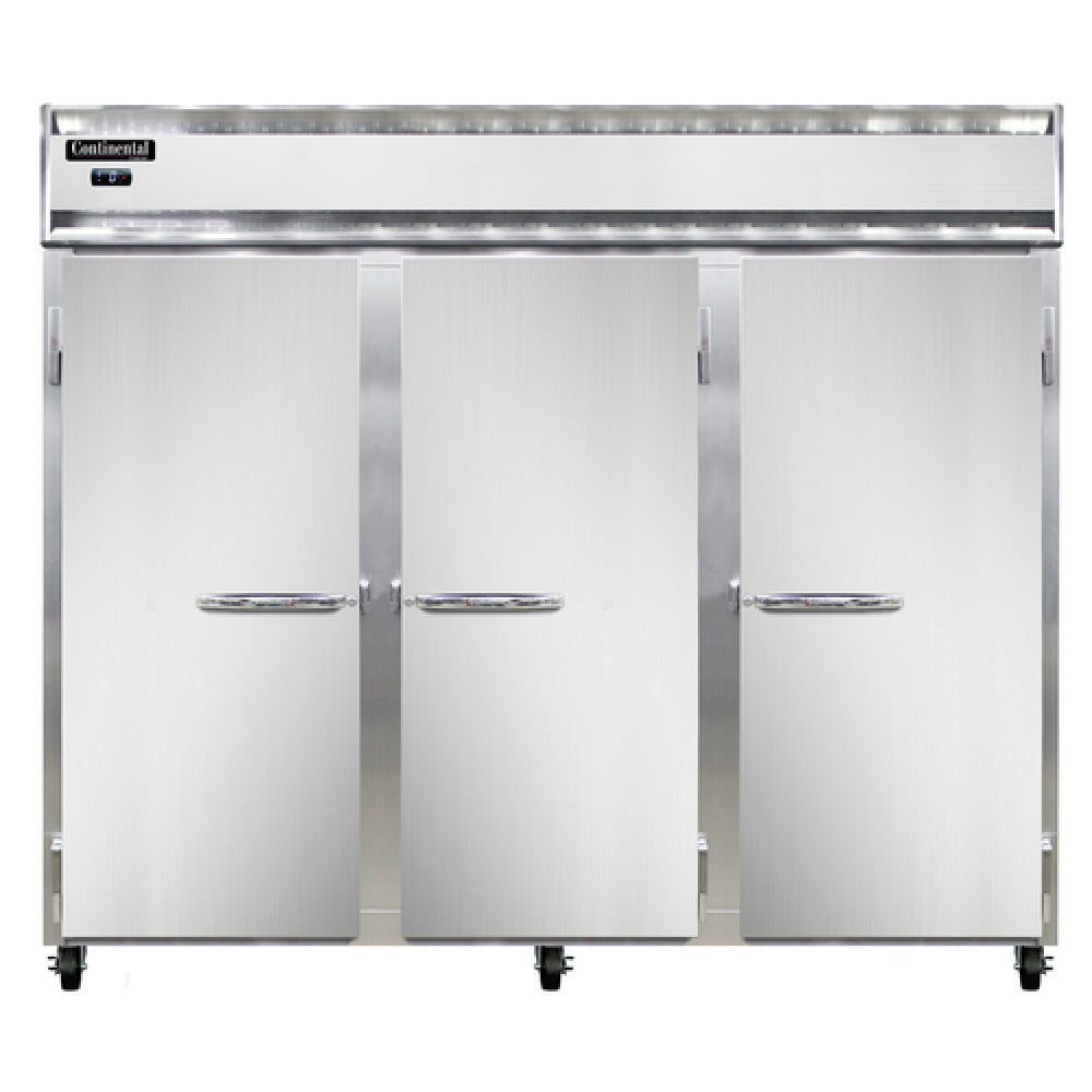 Continental Refrigerator 3FENSA Extra-Wide Freezer Reach-in 85-1/2"W