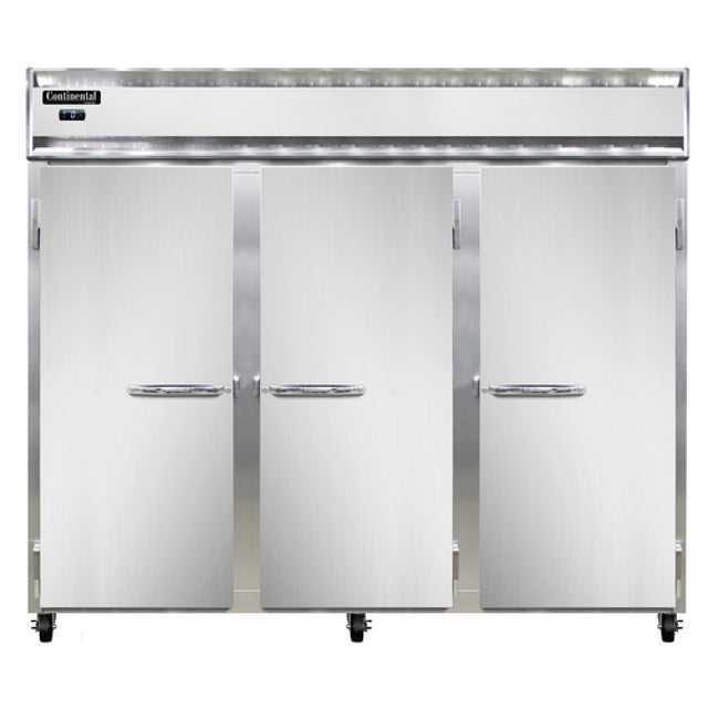 Continental Refrigerator 3FENSA Extra-Wide Freezer Reach-in 85-1/2"W