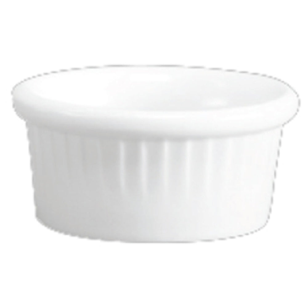 Steelite HL45330AWHA Ramekin 4 Oz. 3-1/4" Dia.