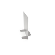 John Boos UBIBD-1513-X Underbar Ice Bin Divider 6"W X 14-1/2"D X 12.5"H 18/300 Stainless Steel Construction
