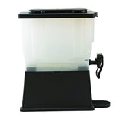 Service Ideas CBDP3BLKHF Beverage Dispenser 3 Gallon (384 Oz.) Rectangular