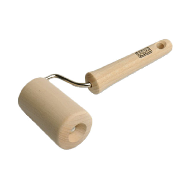BauscherHepp 23.0076.9691 Baking Mould Roller 3-1/8"L X 3" Dia. Beech Wood