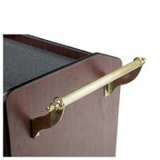 Forbes Industries 6004 Cart Handle Brass Reeded