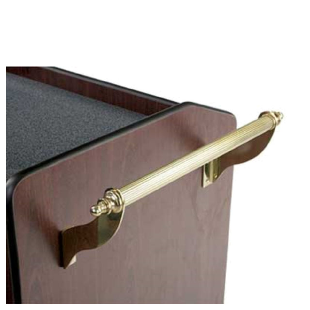 Forbes Industries 6004 Cart Handle Brass Reeded