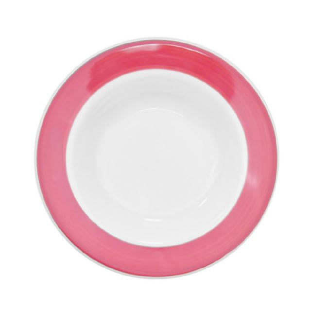 CAC China R-3-R Rainbow Soup Plate 12 Oz. 8-3/4" Dia. X 2"H