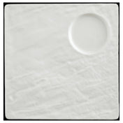 Fortessa 4700.F0000.10 Contexture Plate 23 X 23 X1.7 Slate Texture Square