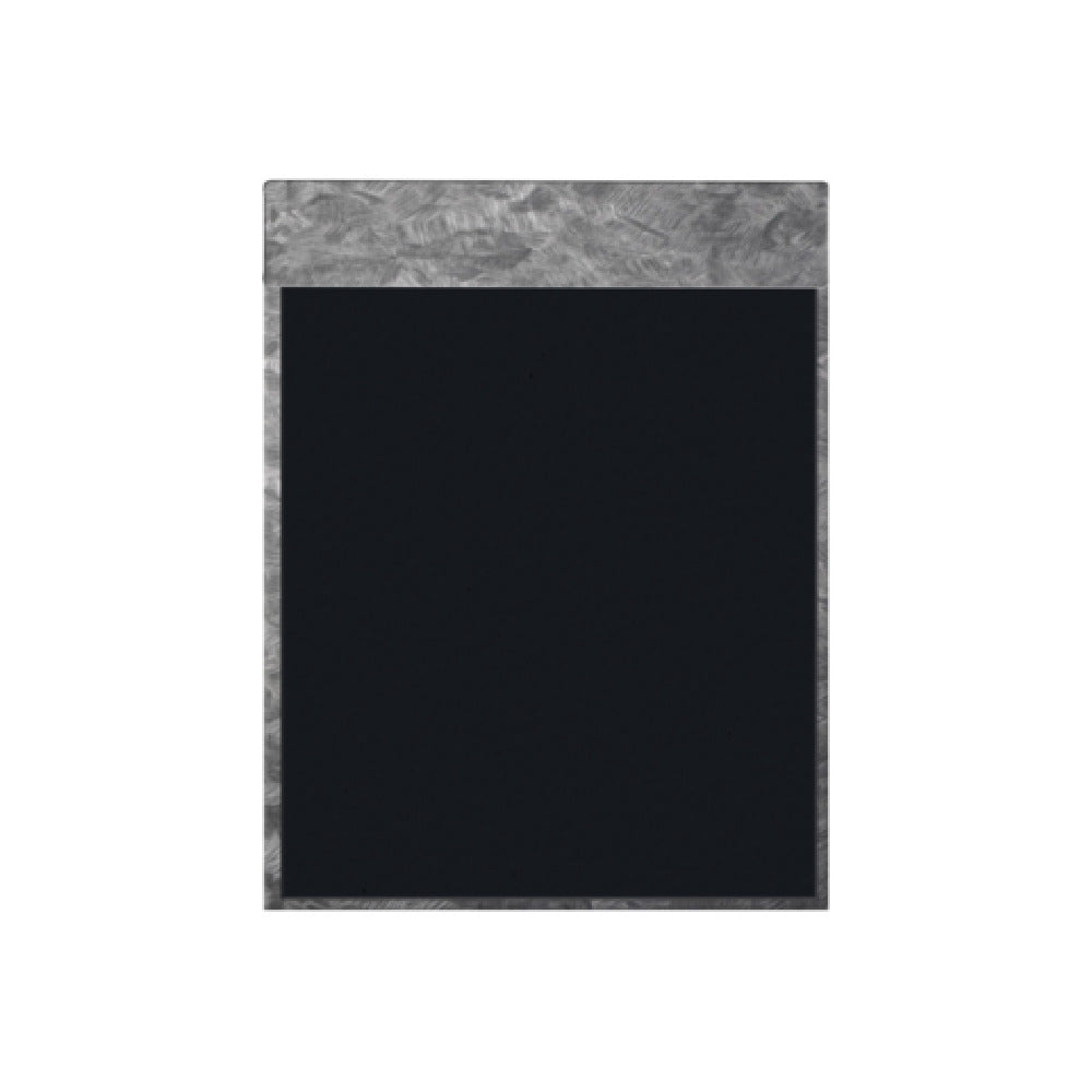 Risch MMB-MET 8.5X11 Brushed Metallic Magnetic Menu Board (specify Color) 8-1/2" X 11"