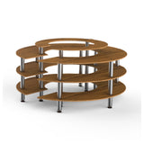 Steelite MGCMSB01BSXF - Round Market Station, 81.5" X 81.5" X 41.0", Modular
