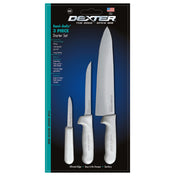Dexter 20393 Sani-Safe® (3PC. CUTLERY SET) Cutlery Set 3 Piece 10" Cooks Knife
