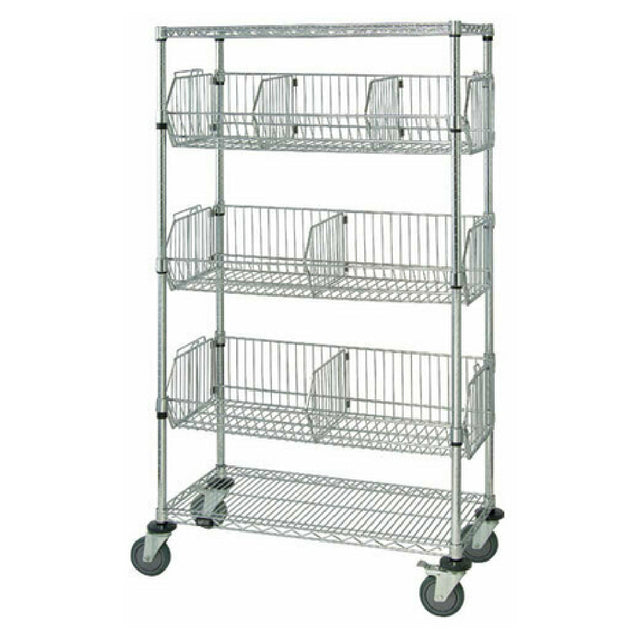 Quantum M2448BC6C Basket Unit Mobile 48"W X 24"D X 69"H
