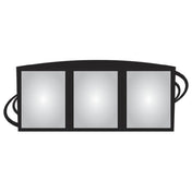 Hubert 55299 - Menu Board, 3-pocket, Wall-mount