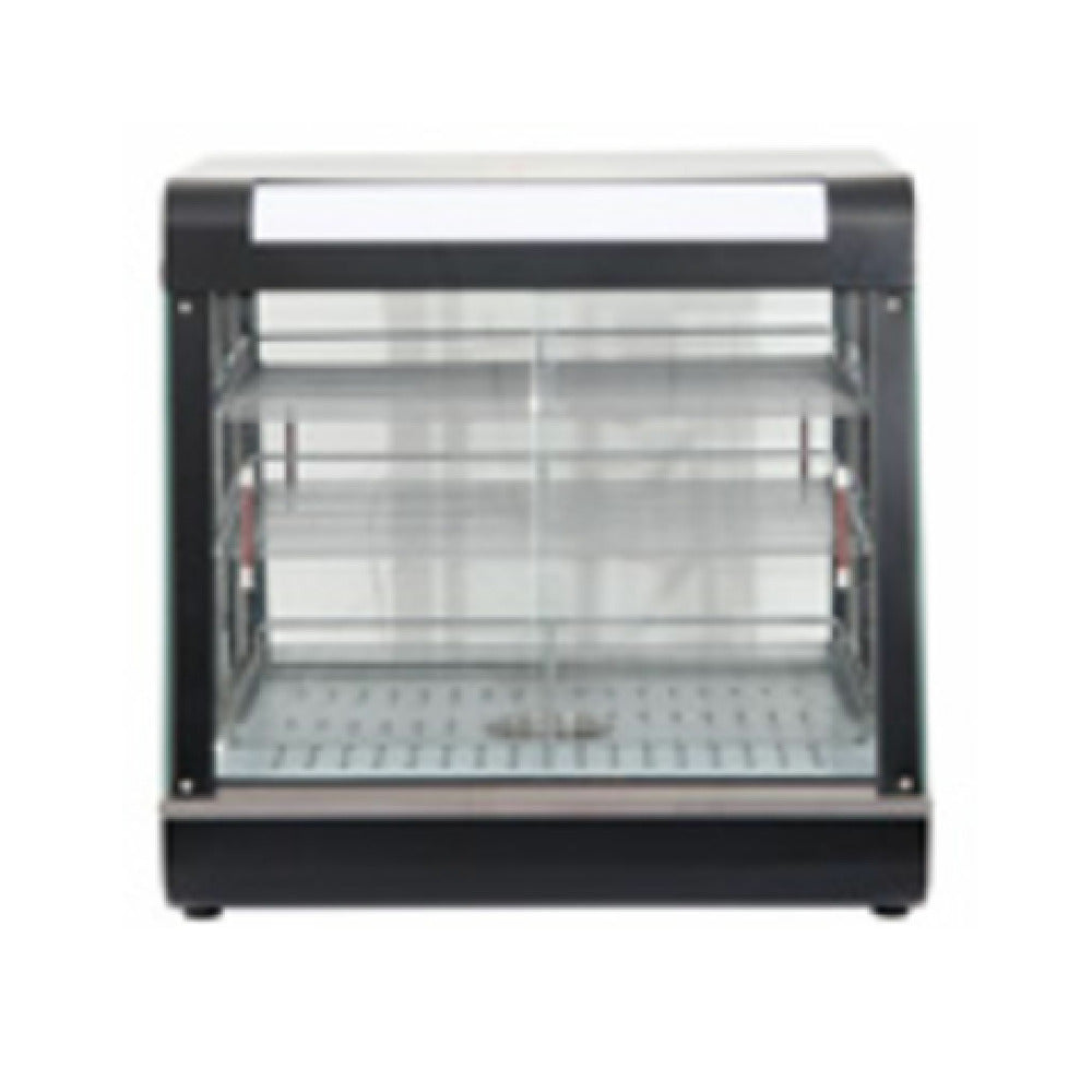 Hubert 95481 - Kratos® Hot Food Merchandiser, 27"W X 19"D X 25 2/5"H, Thermostatic Temperature Control 85°F To 185°F