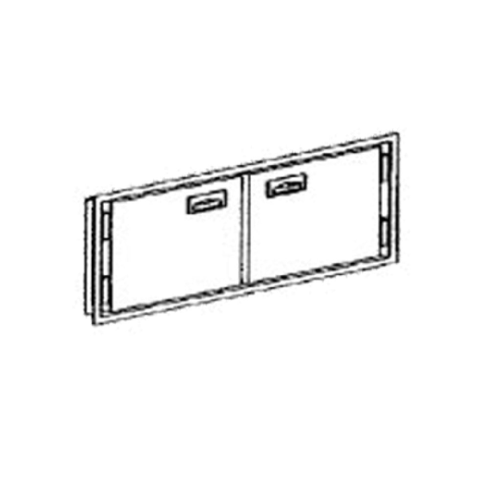 Piper Products RRU-96 - Refrigerated Understorage, For 96" Unit, (6) Openings