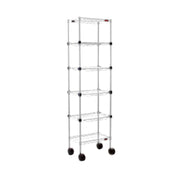 Eagle MC1422-63-5W Aisle Merchandising Cart 5-tier 22"W X 14"D X 63"H