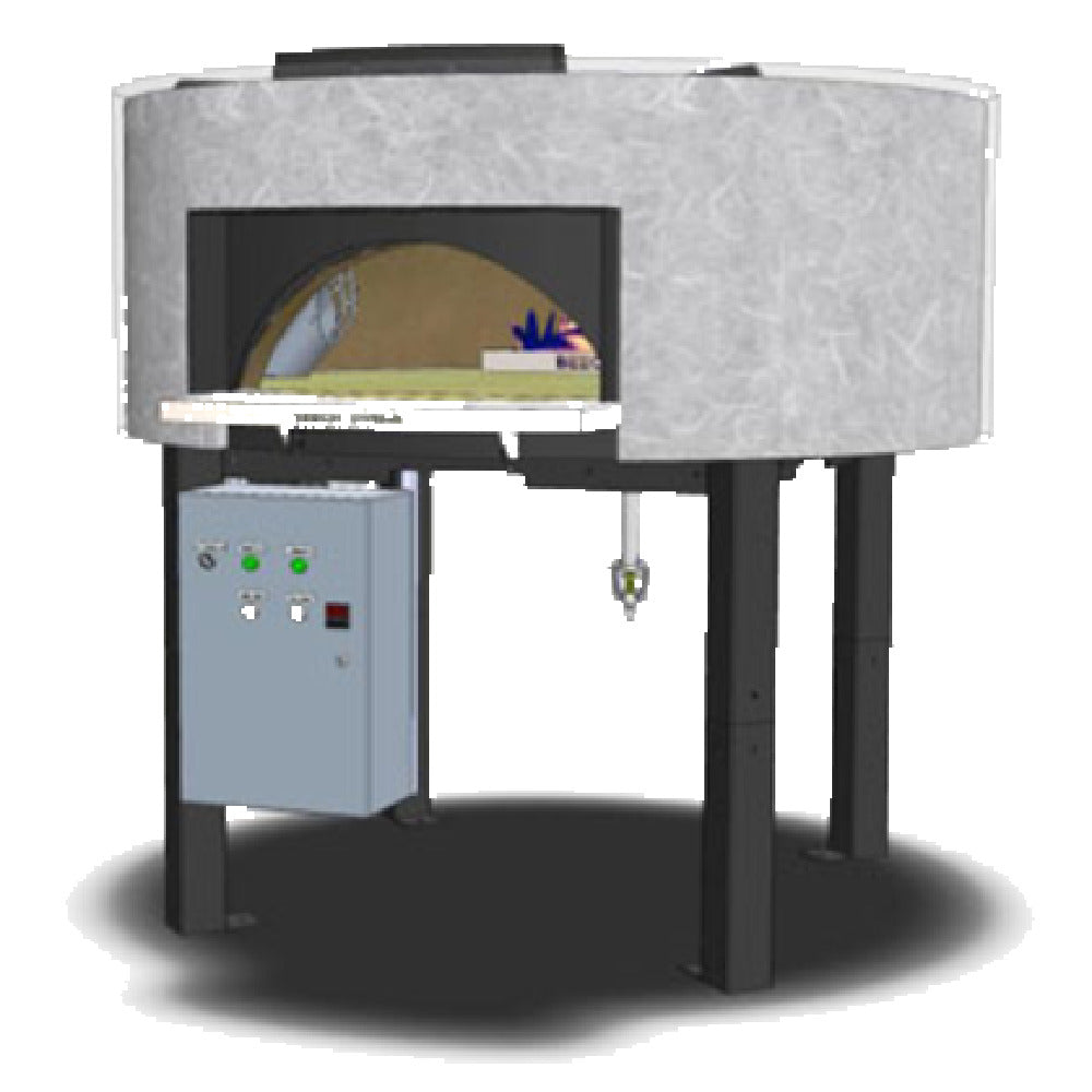 Beech Ovens RND1500FG Full Gas Oven With Radiant Flame Burners Standard Round Stone Hearth Baking Oven