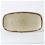 Arc Cardinal HL298 Dudson Harvest Linen Oblong Tray (L:11.75'' X W:6.0'') Vitrified Ceramic