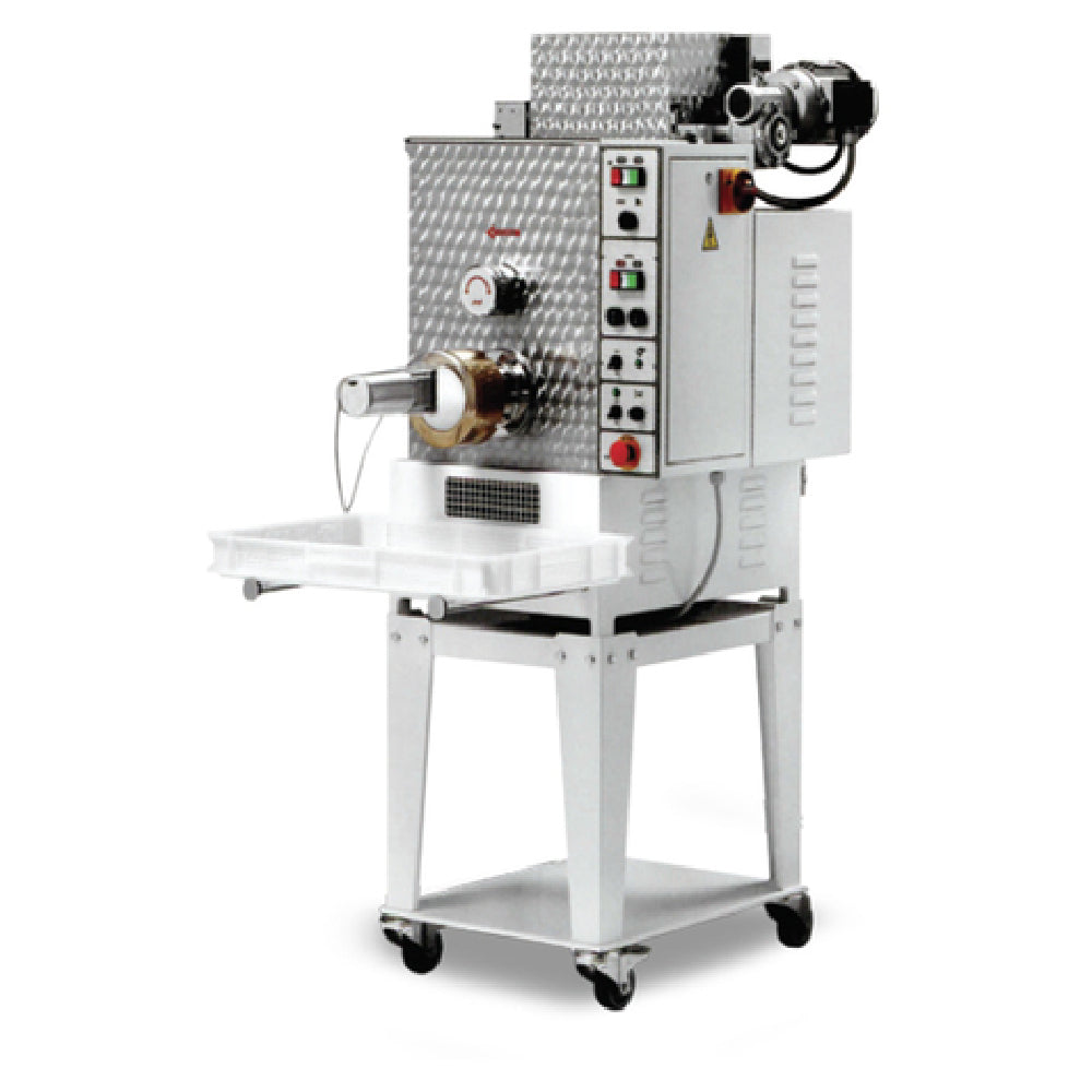 Omcan 13440 (PM-IT-0040) Trento Pasta Machine Dual Tank 26.45 Lb. Capacity First Tank