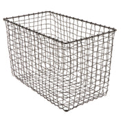 GET Enterprises WB-303-MG Urban Renewal™ Breeze Basket 15" X 8" X 10" H Rectangular