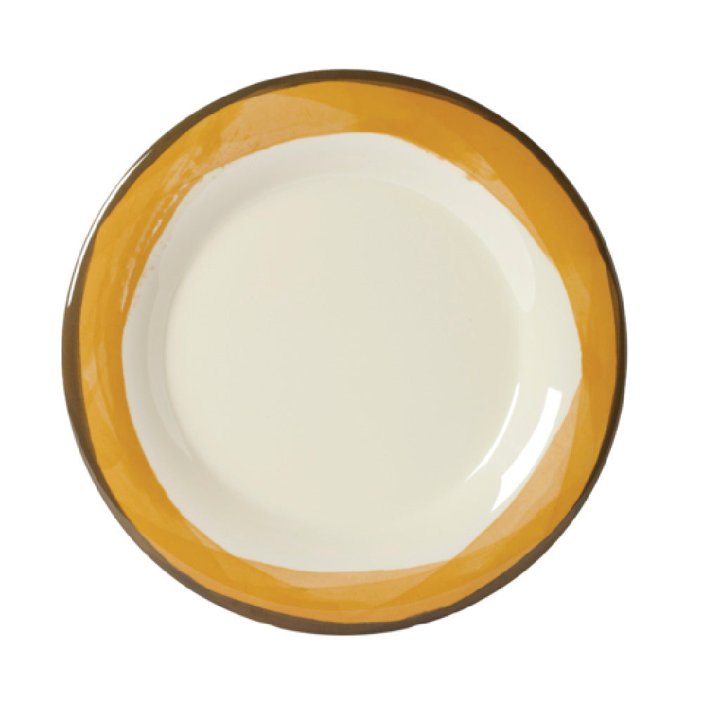 GET Enterprises WP-10-DI-KNY Diamond Ivory™ Plate 10-1/2" Dia. Round