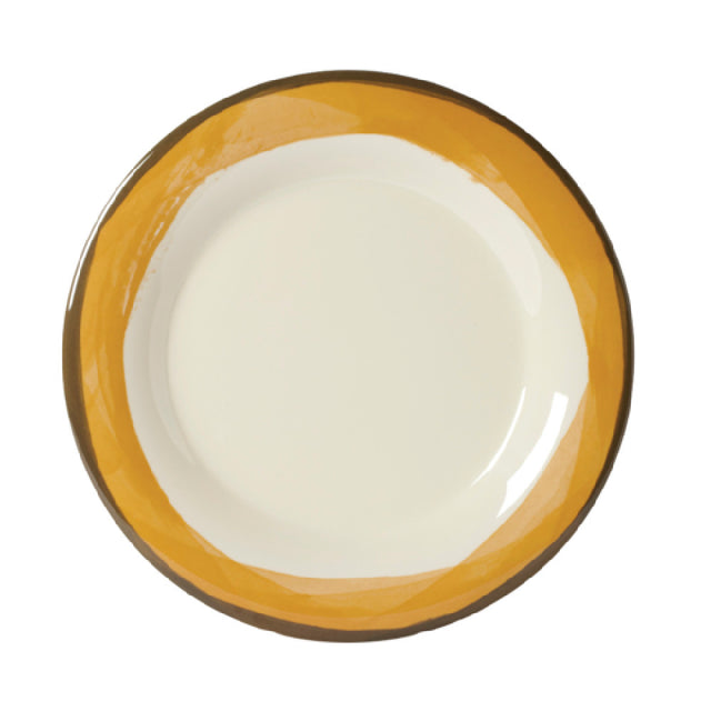 GET Enterprises WP-10-DI-KNY Diamond Ivory™ Plate 10-1/2" Dia. Round