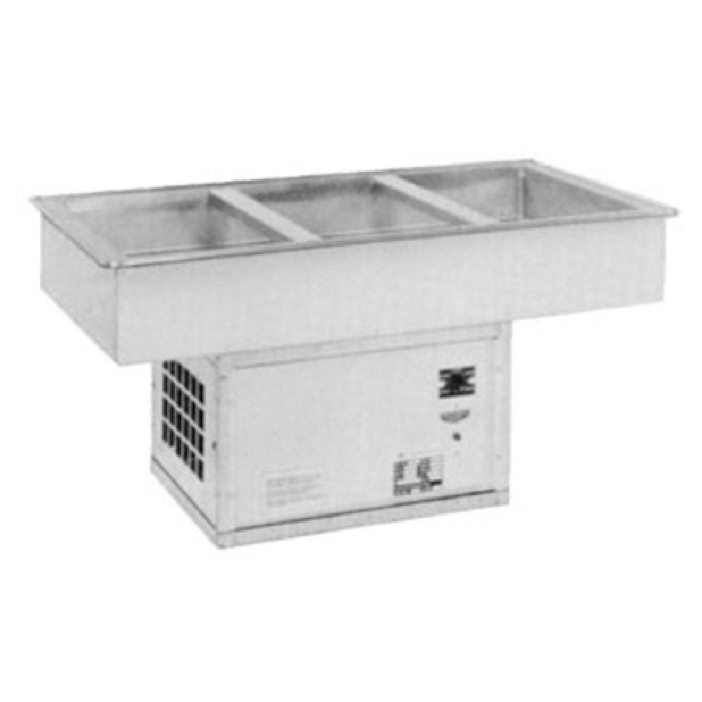 Atlas Metal WCMD-C-X-3 Cold Food Drop-In Unit Refrigerated Deep Design