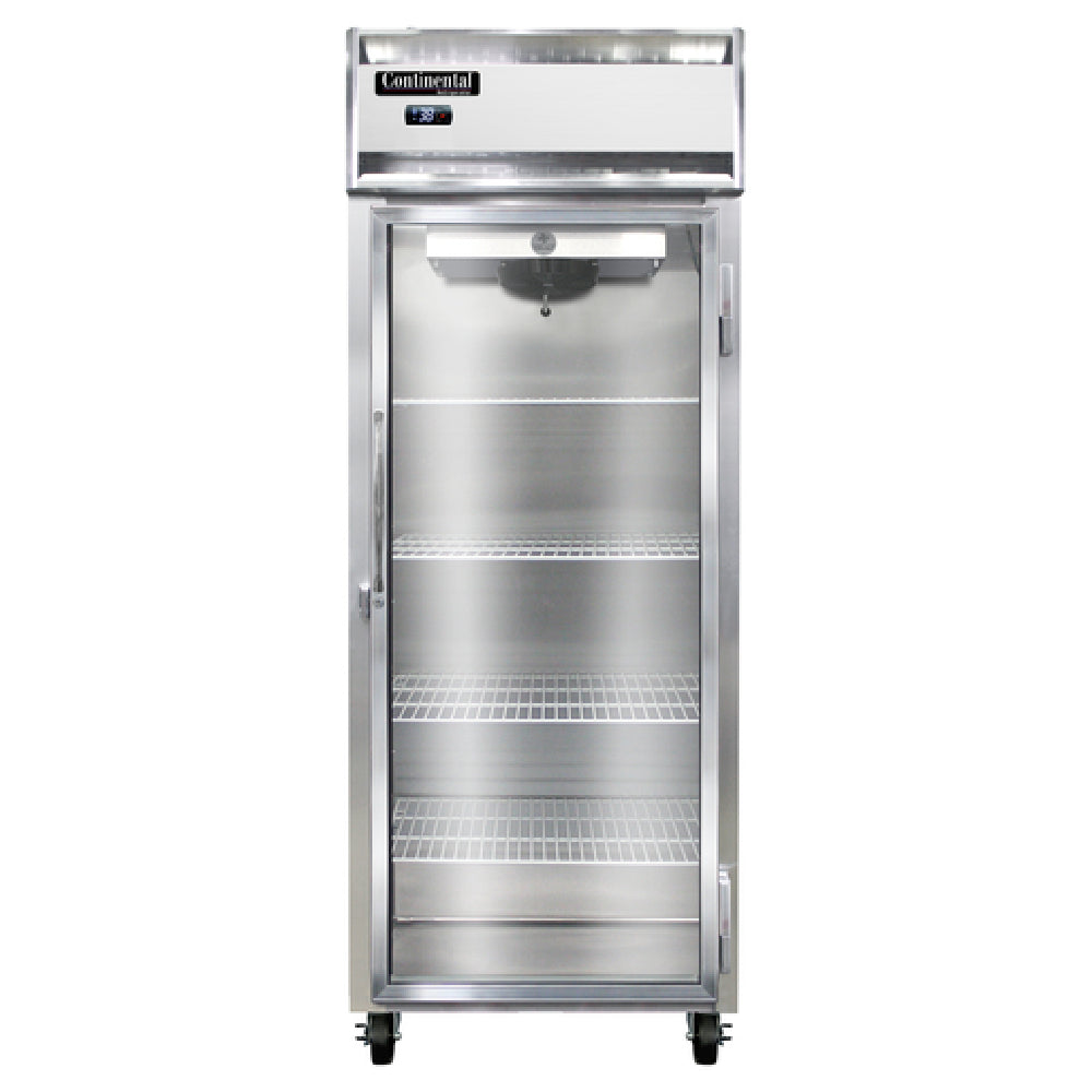 Continental Refrigerator 1RENGD Extra-Wide Refrigerator Reach-in 28-1/2"W