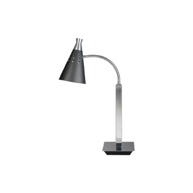 FOH BTC058BKS18 Smart Buffet Ware® T-Collection Single Heat Lamp Matte Black
